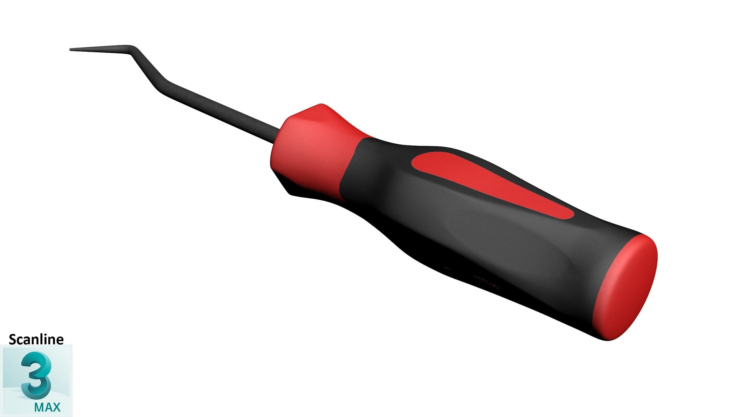 Soft Grip Radiator Hose Pick Low-poly 3D model_24