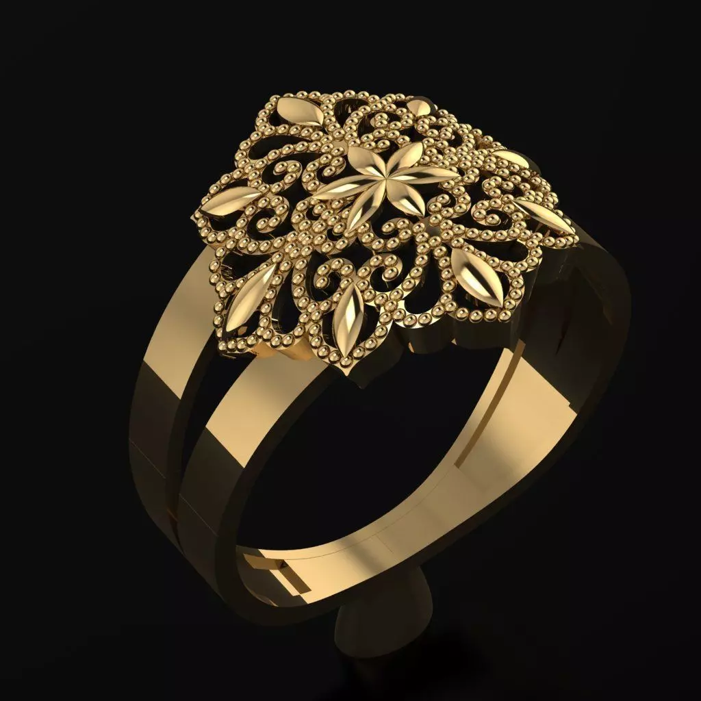 RING SIZE 18 NEW MODEL -GOLD PARK 3D print model_0