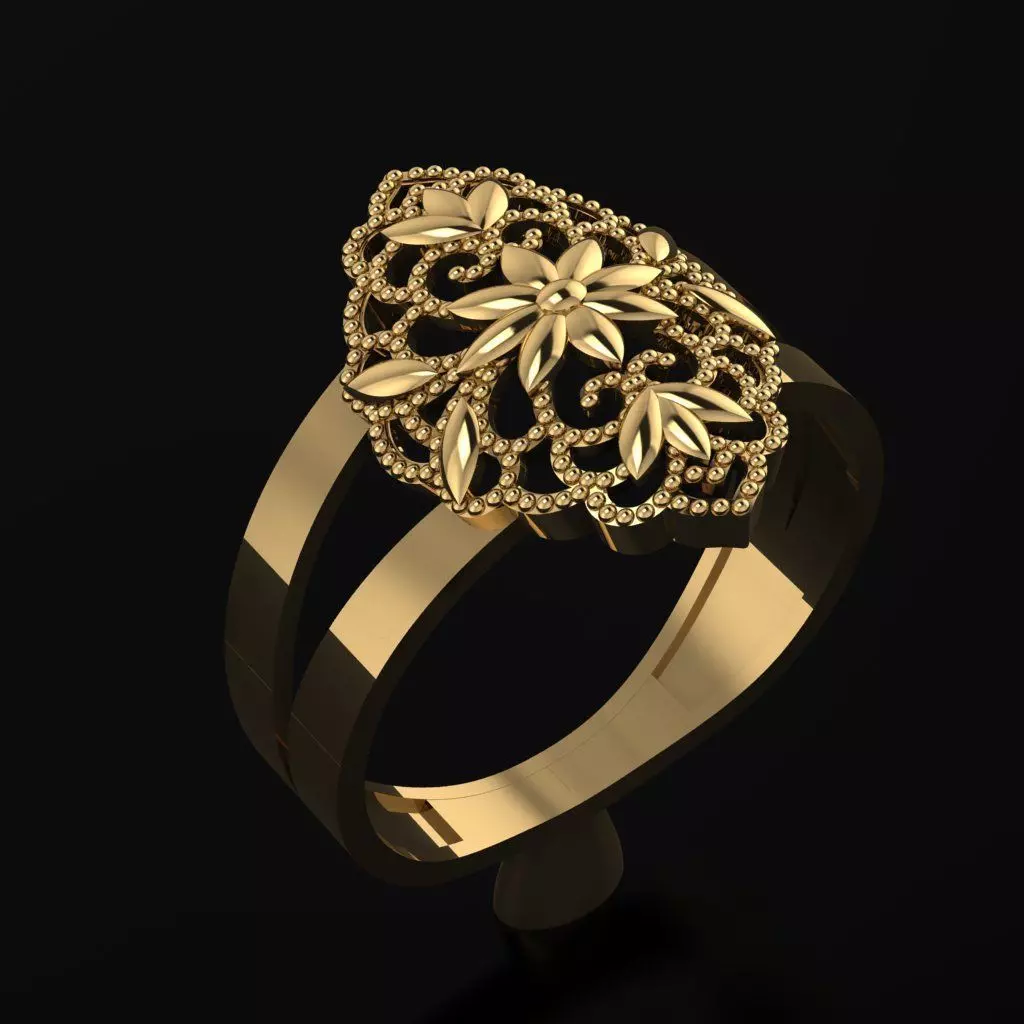 RING SIZE 18 NEW MODEL -GOLD PARK 3D print model_0
