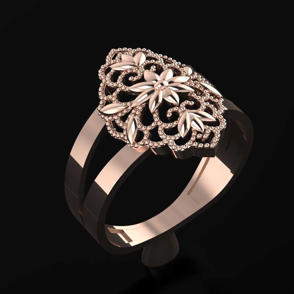 RING SIZE 18 NEW MODEL -GOLD PARK 3D print model_1