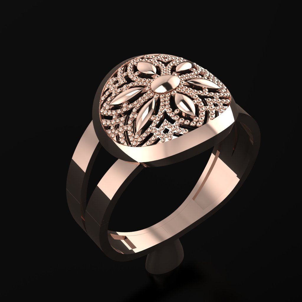 RING SIZE 18 NEW MODEL -GOLD PARK 3D print model_1
