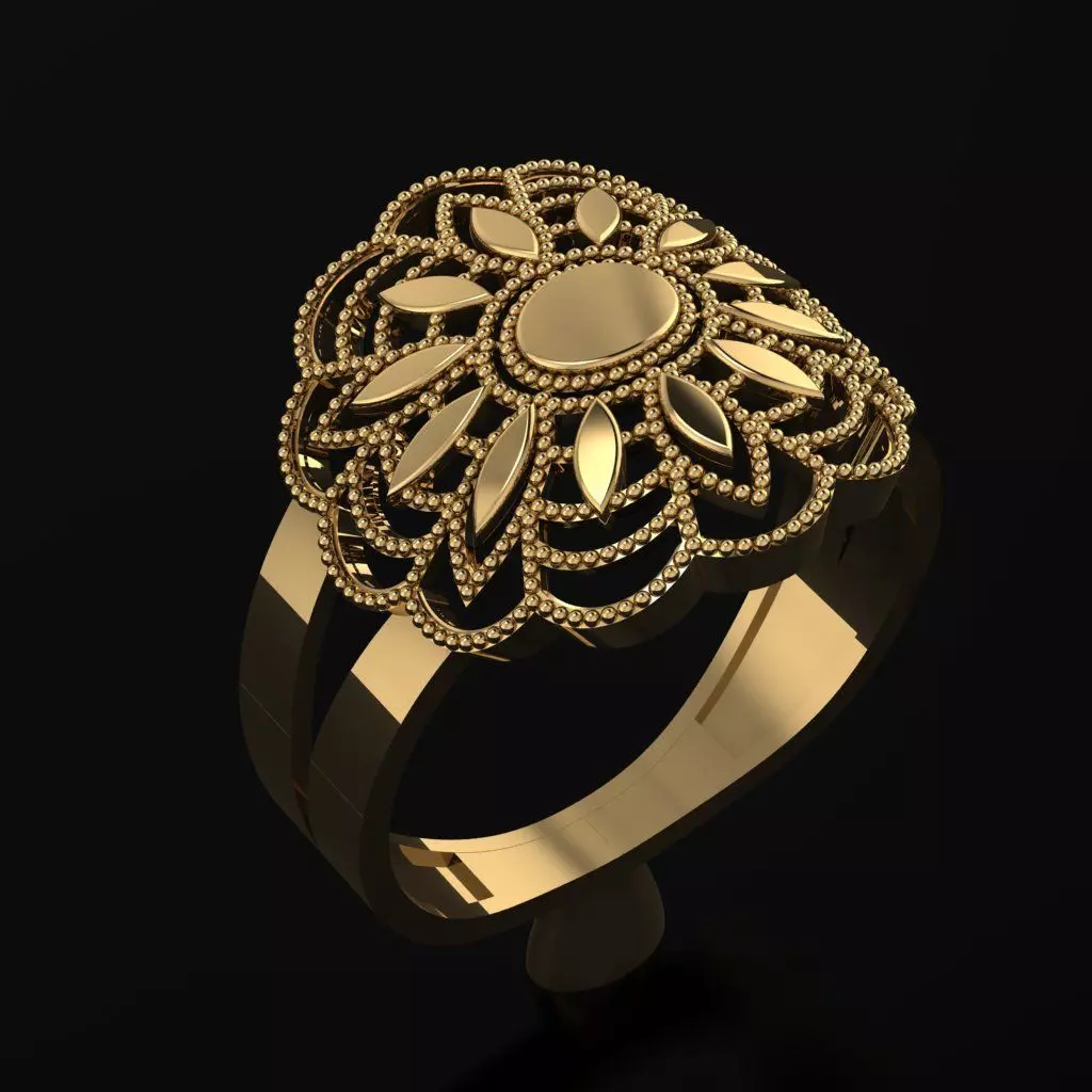 RING SIZE 18 NEW MODEL -GOLD PARK 3D print model_0