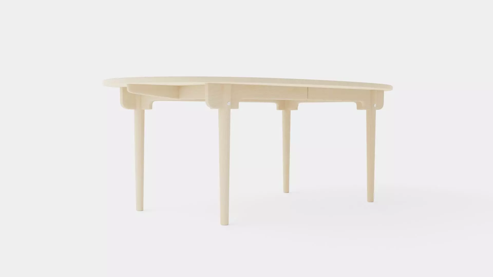 CH338 Table Low-poly 3D model_0