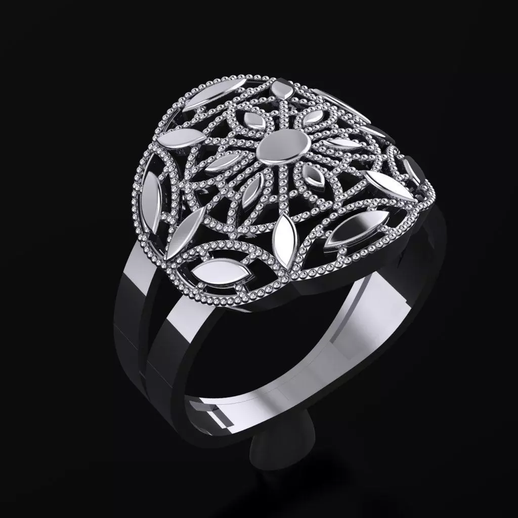 RING SIZE 18 NEW MODEL -GOLD PARK 3D print model