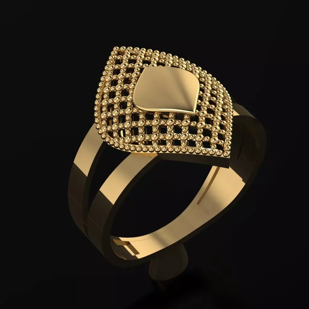 RING SIZE 18 NEW MODEL -GOLD PARK 3D print model_0