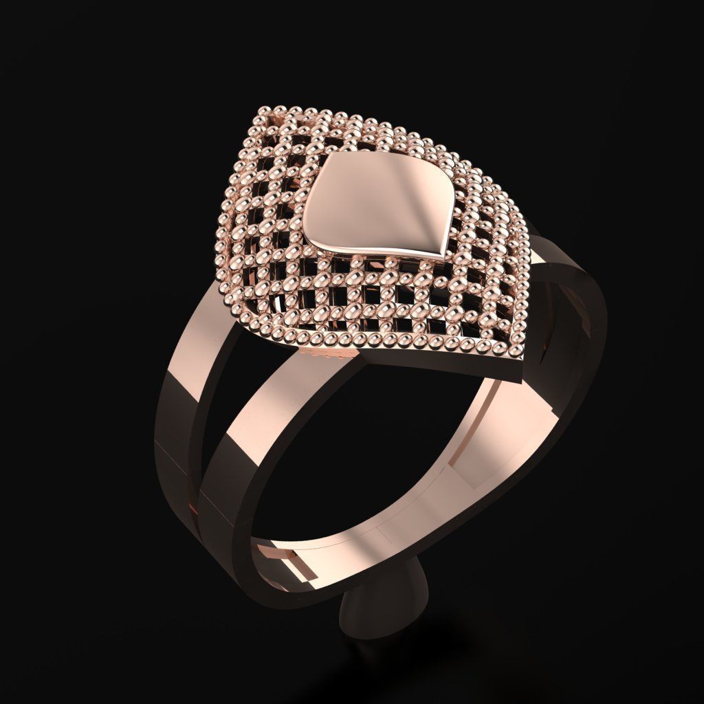RING SIZE 18 NEW MODEL -GOLD PARK 3D print model_1