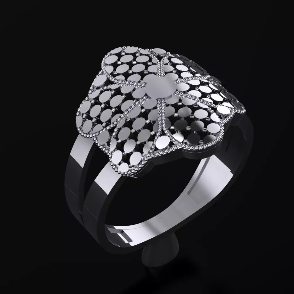 RING SIZE 18 NEW MODEL -GOLD PARK 3D print model