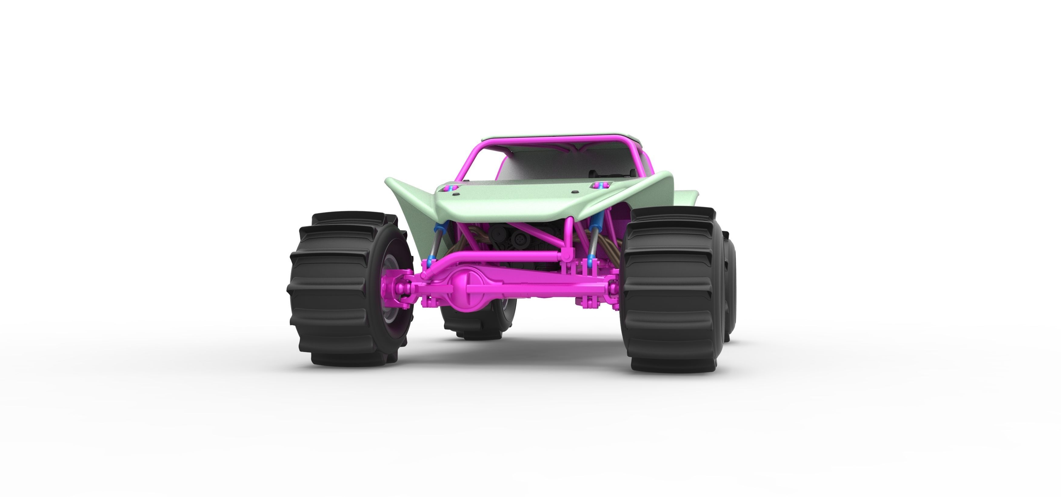 Formula Off Road Version 2 Scale 1 to 25 3D print model_6