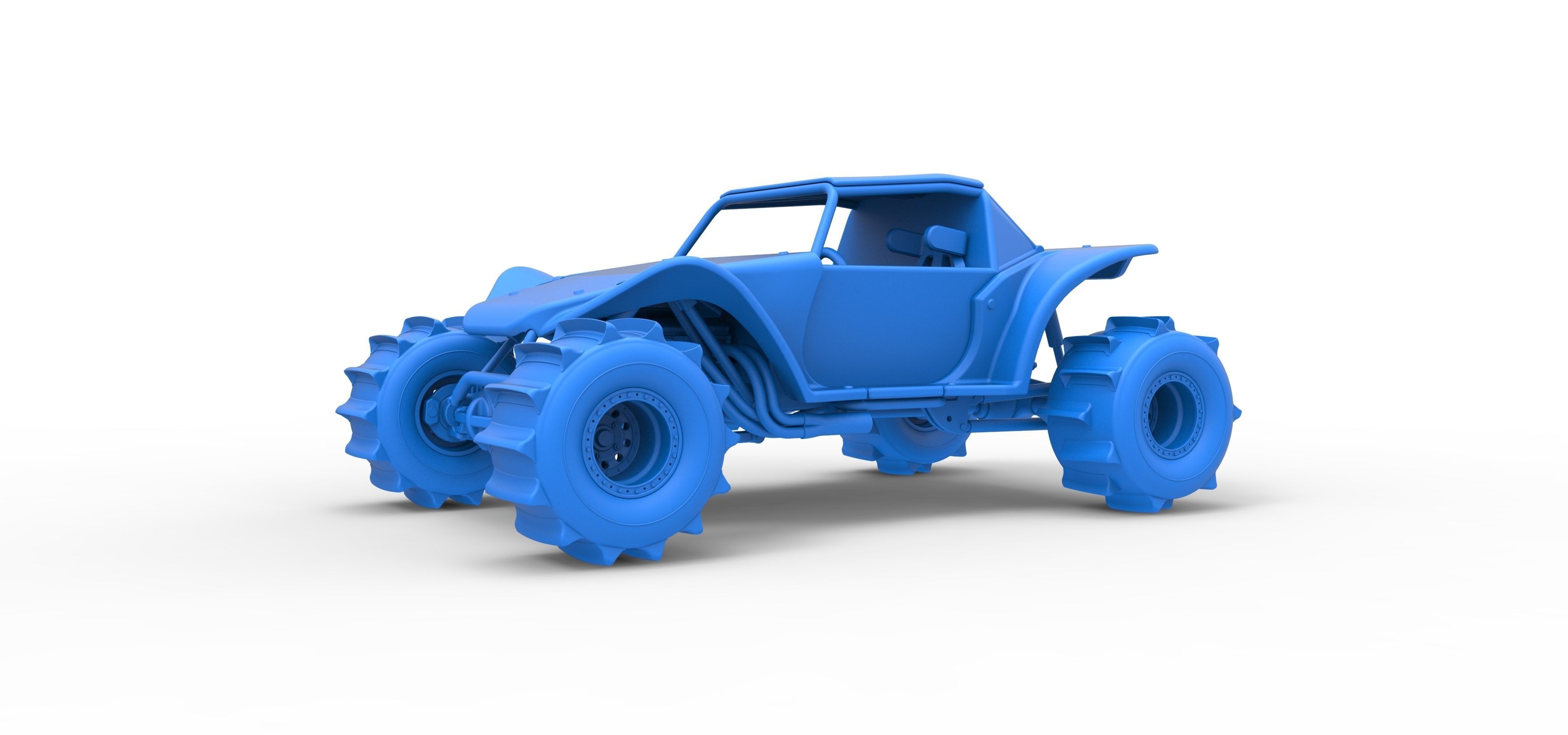 Formula Off Road Version 2 Scale 1 to 25 3D print model_22