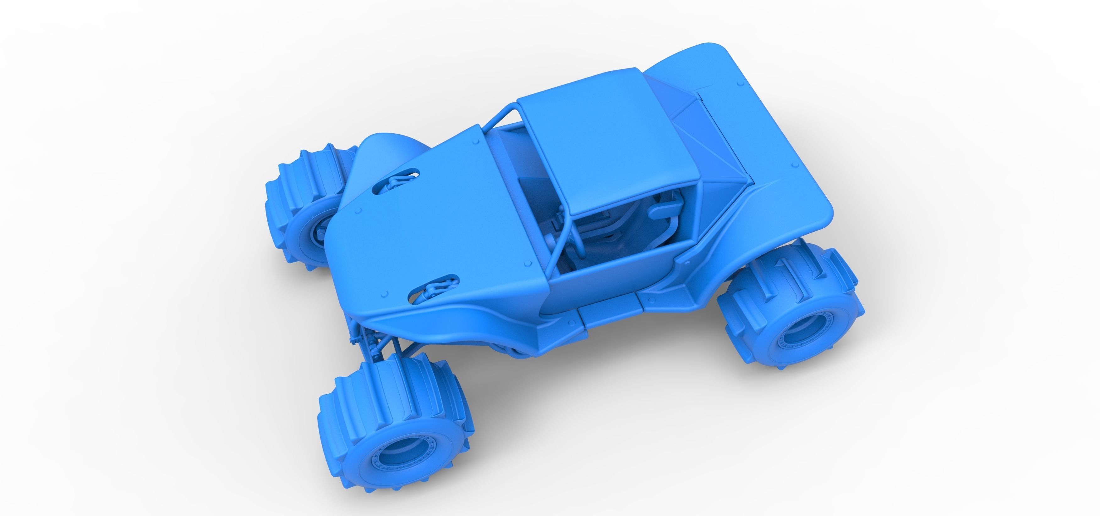 Formula Off Road Version 2 Scale 1 to 25 3D print model_24