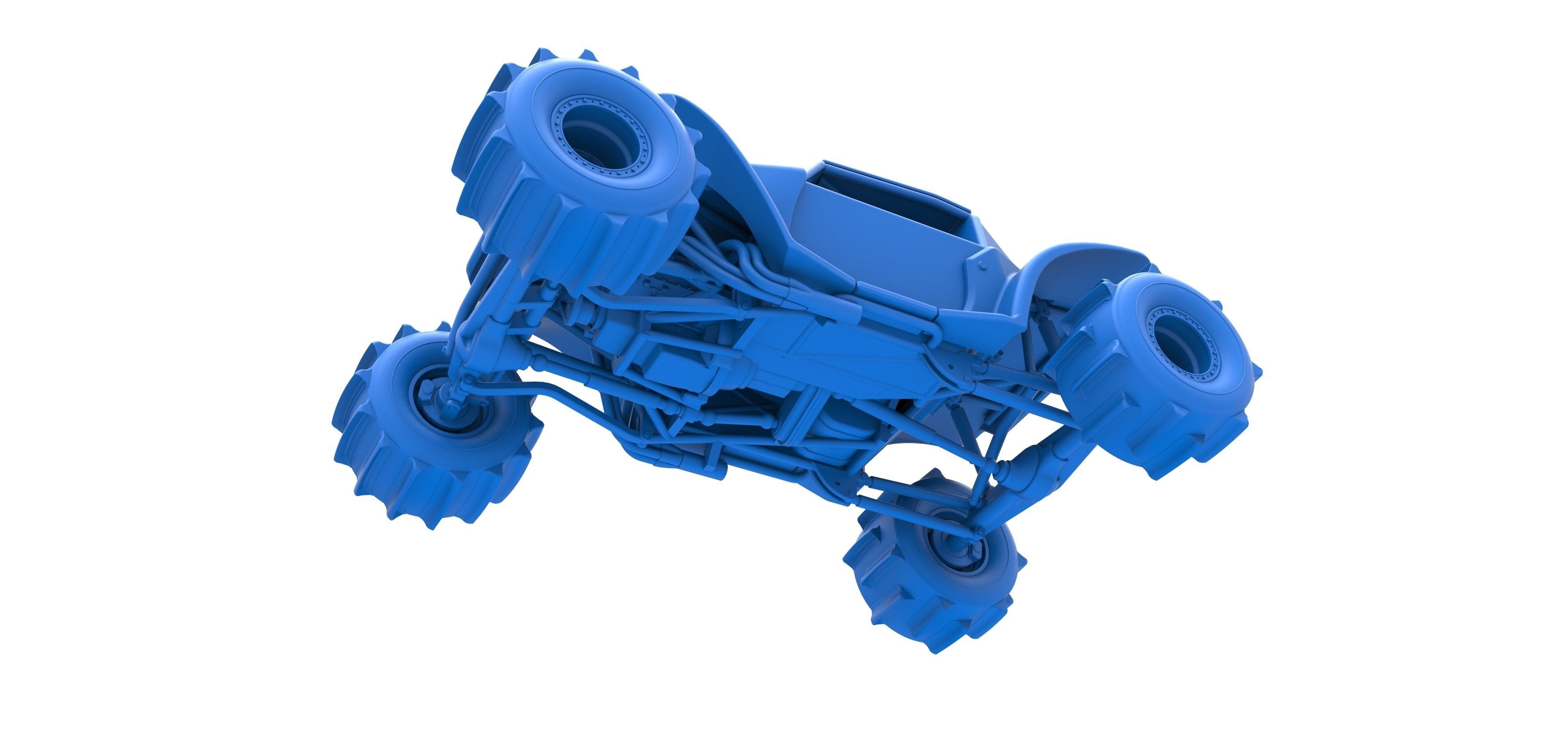 Formula Off Road Version 2 Scale 1 to 25 3D print model_23