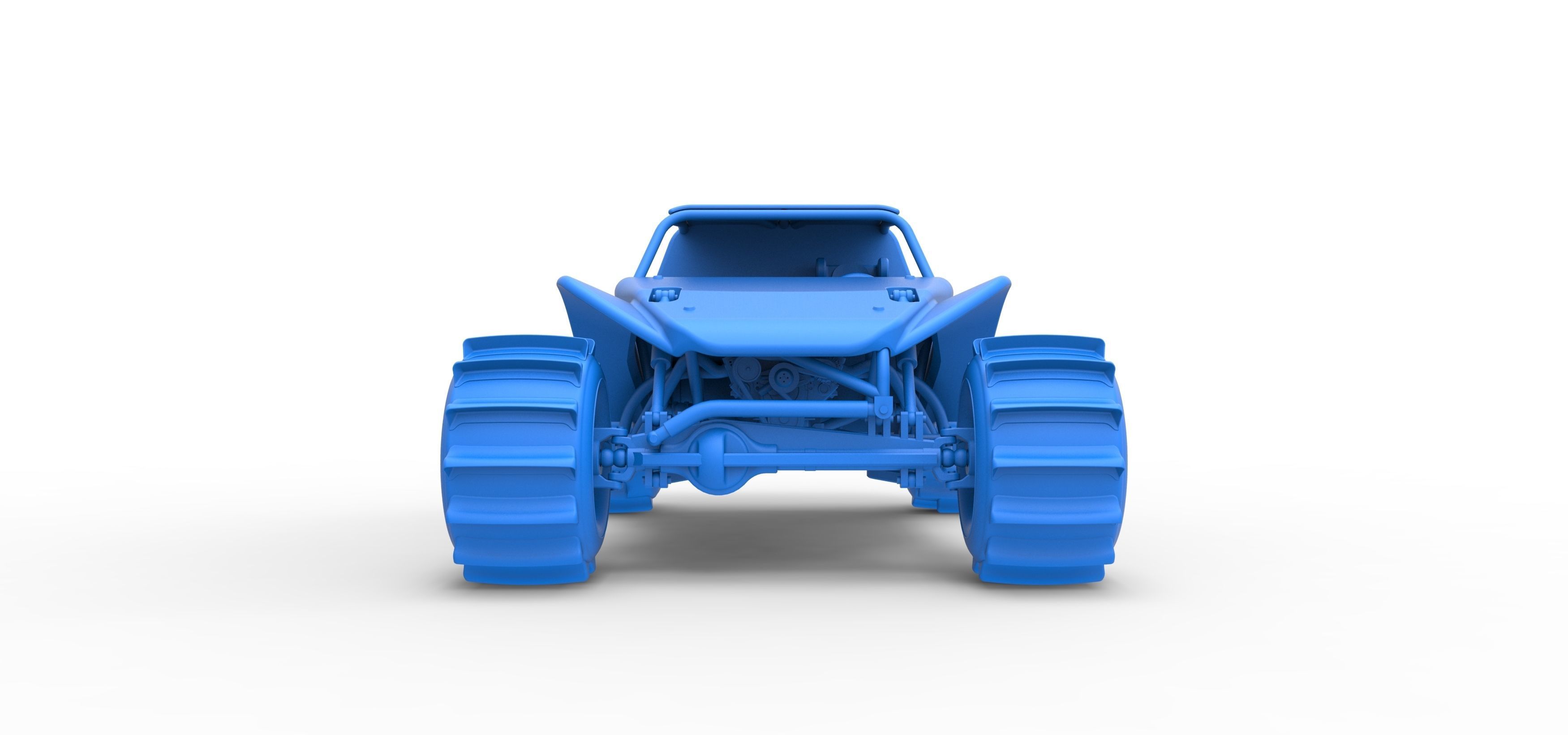 Formula Off Road Version 2 Scale 1 to 25 3D print model_27
