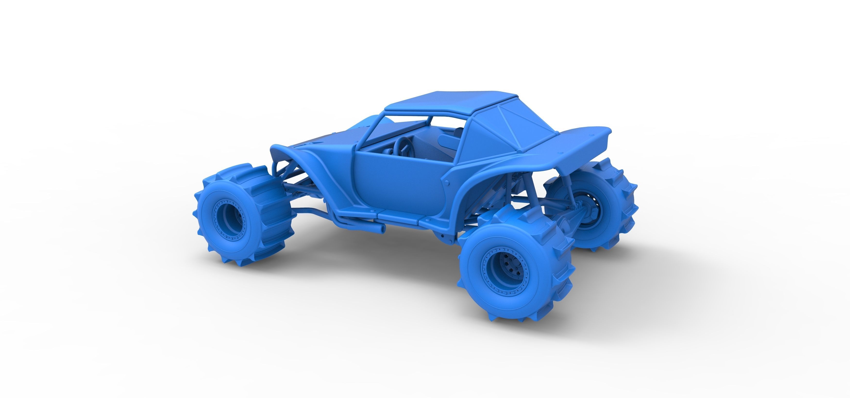 Formula Off Road Version 2 Scale 1 to 25 3D print model_32