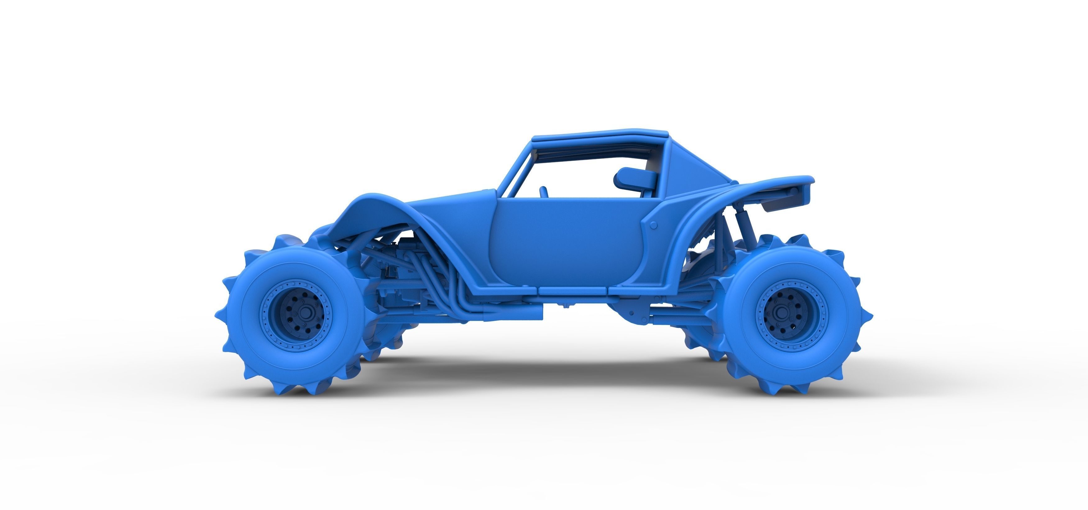 Formula Off Road Version 2 Scale 1 to 25 3D print model_29