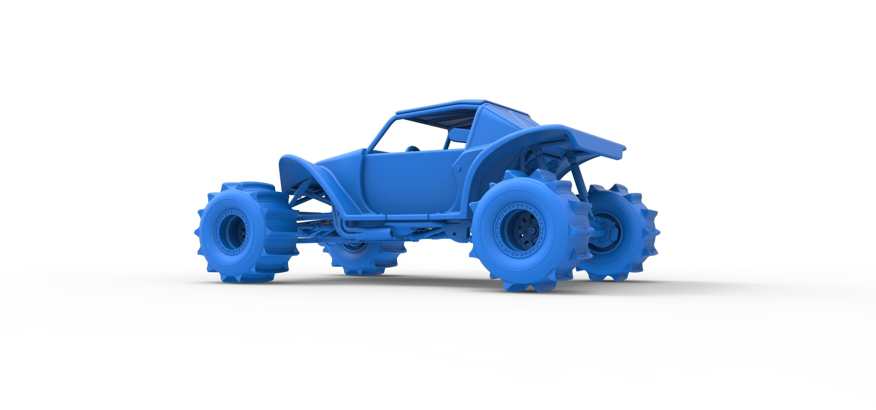Formula Off Road Version 2 Scale 1 to 25 3D print model_33