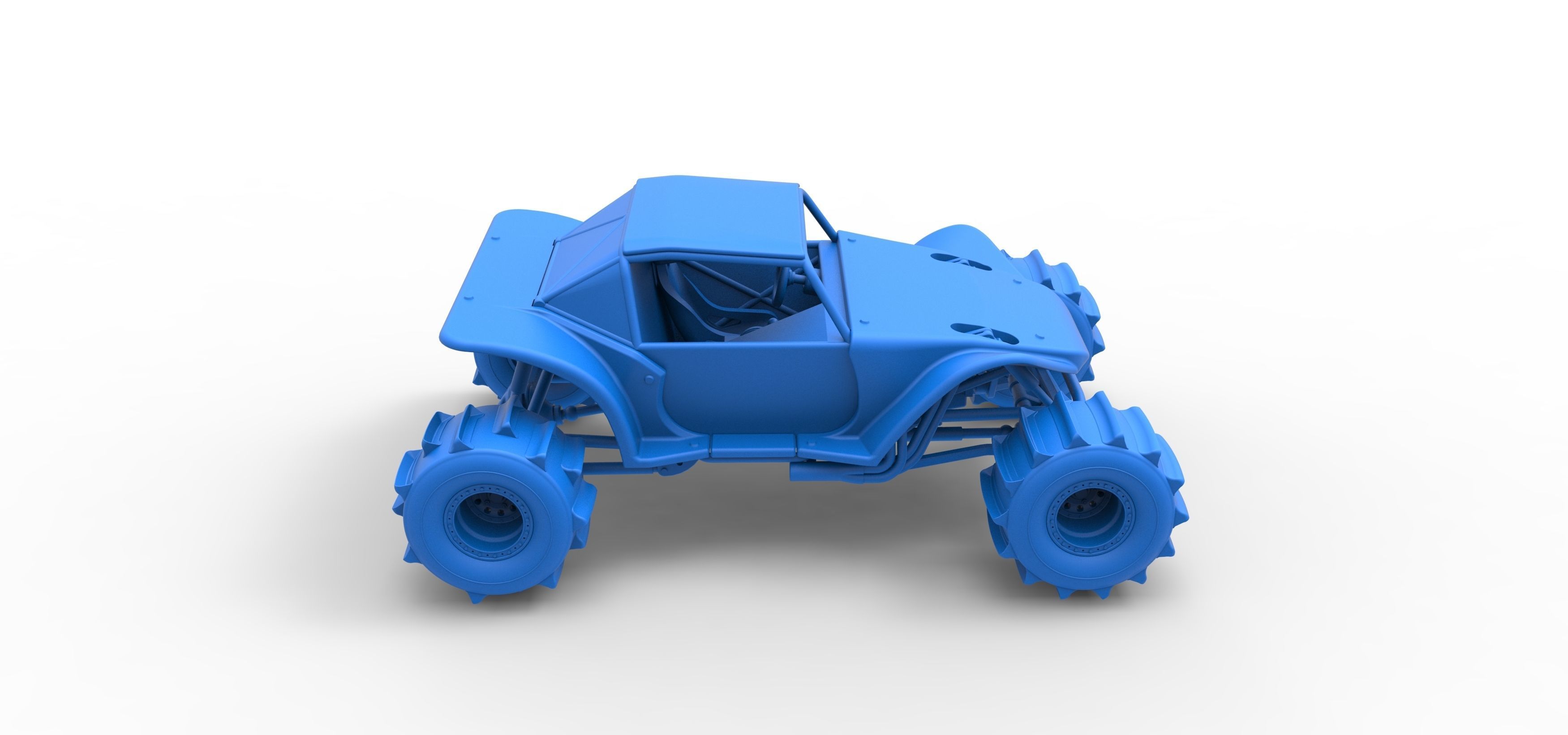 Formula Off Road Version 2 Scale 1 to 25 3D print model_39