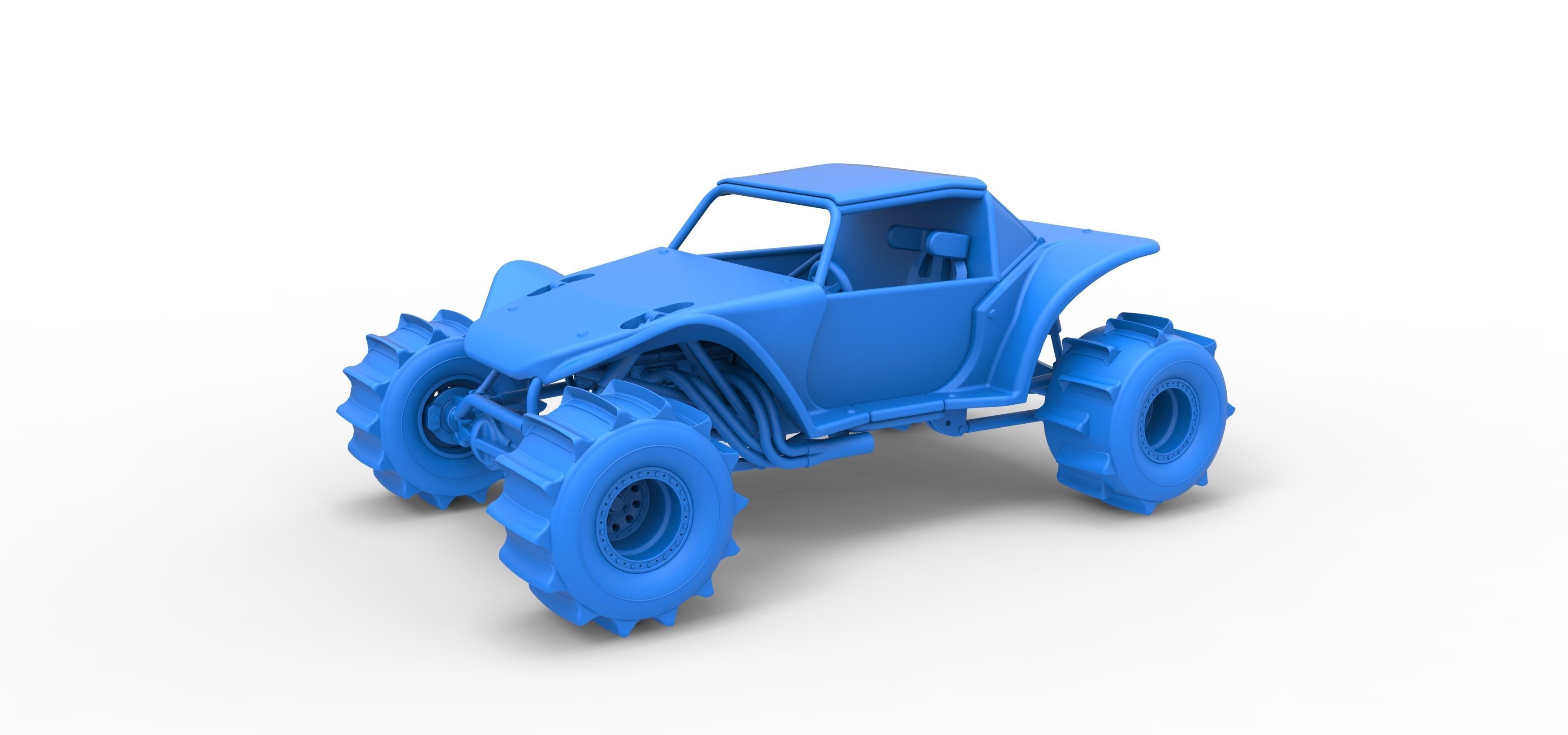 Formula Off Road Version 2 Scale 1 to 25 3D print model_21