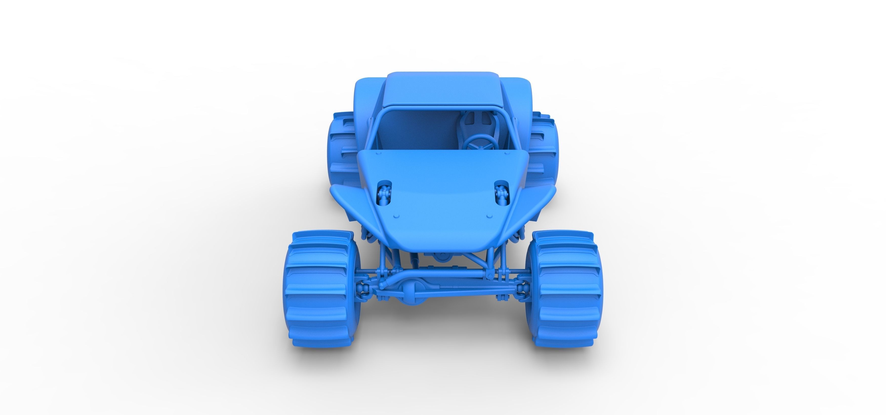 Formula Off Road Version 2 Scale 1 to 25 3D print model_28