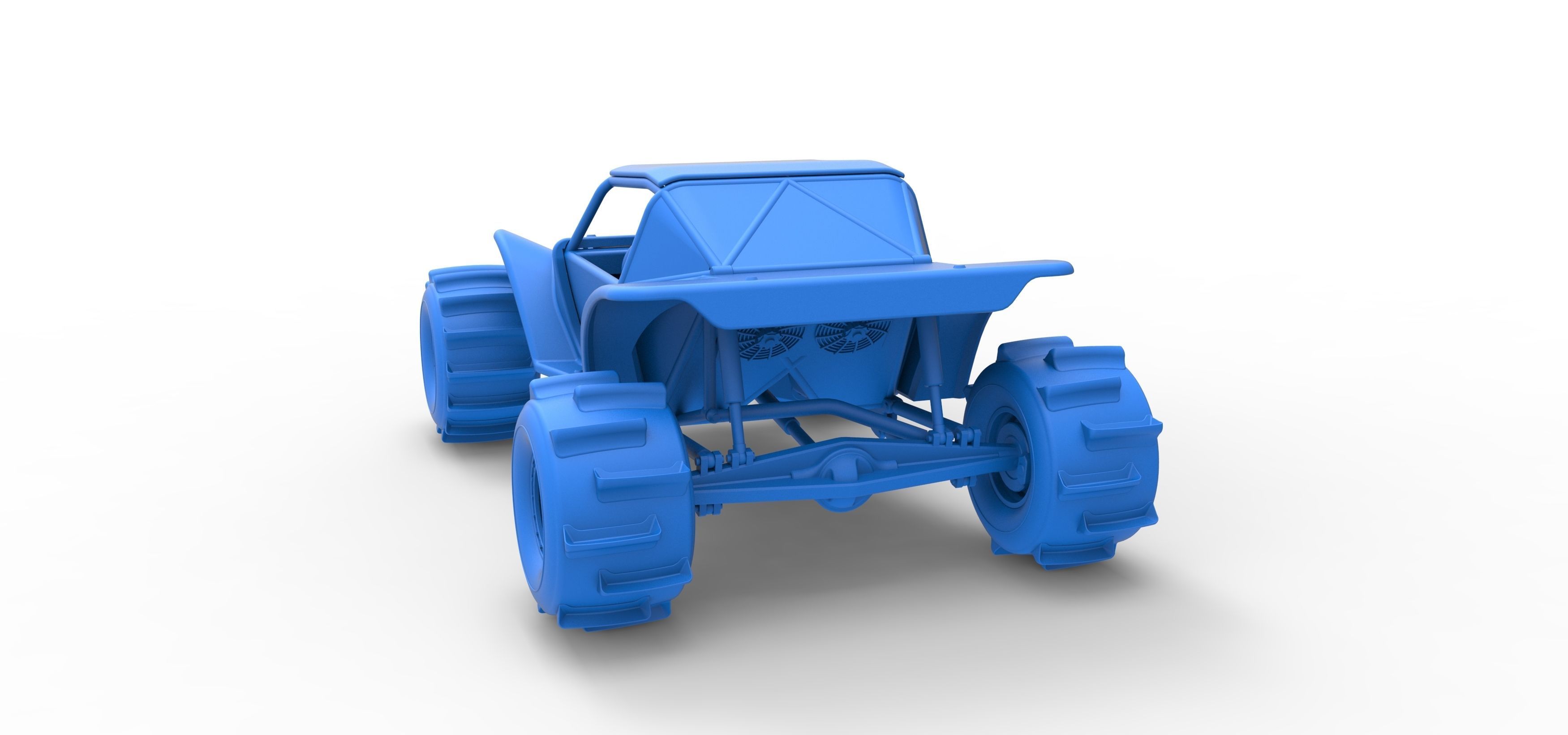 Formula Off Road Version 2 Scale 1 to 25 3D print model_34