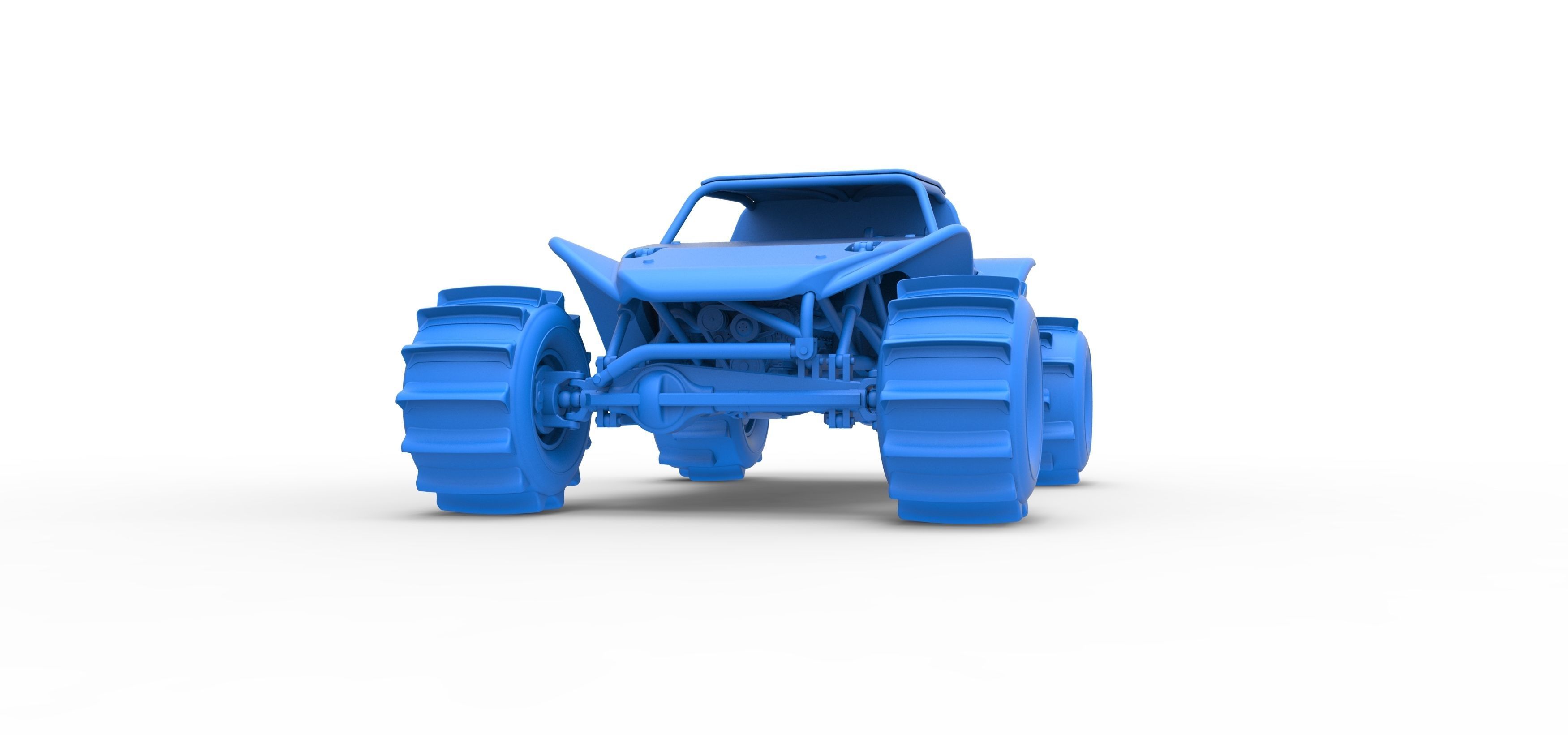 Formula Off Road Version 2 Scale 1 to 25 3D print model_26