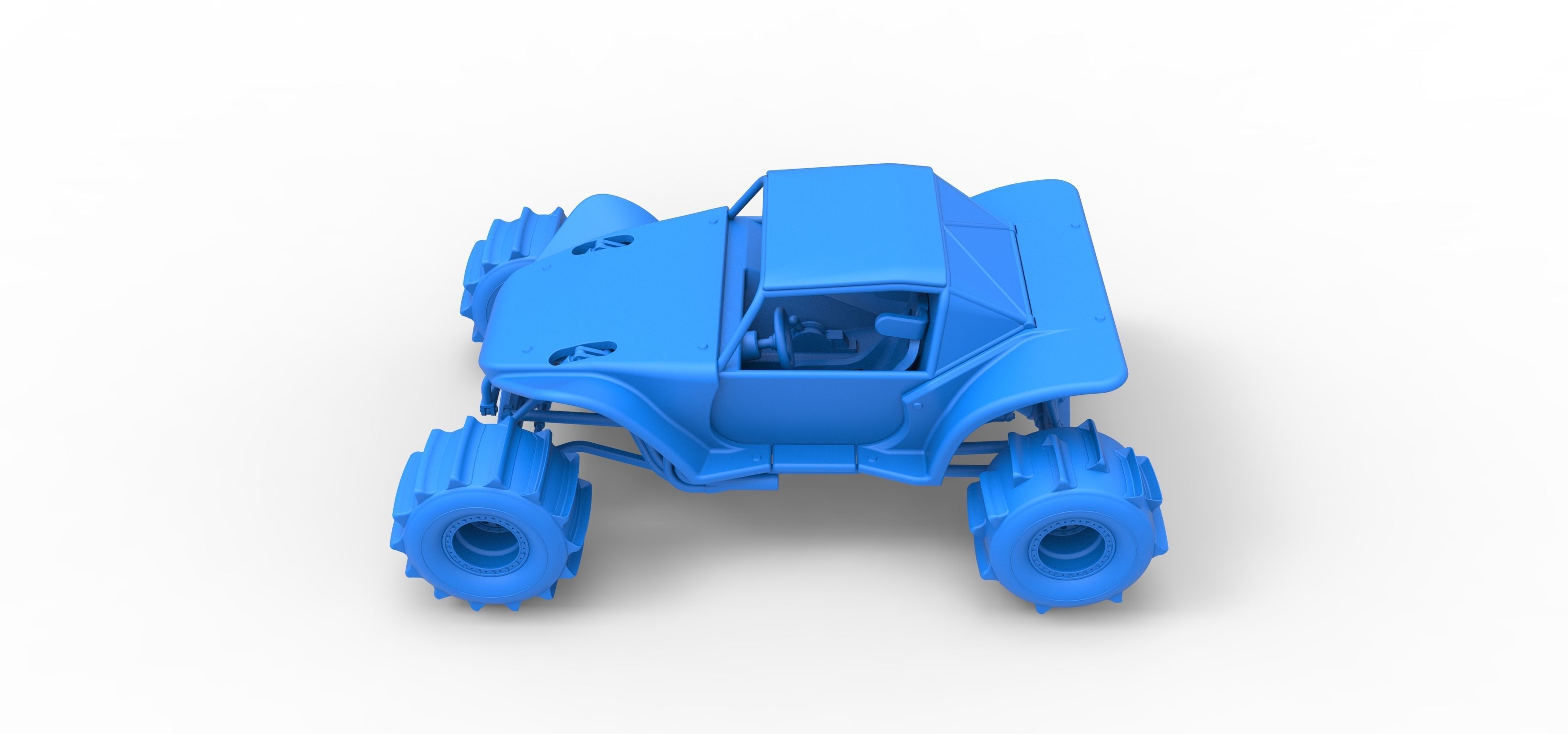 Formula Off Road Version 2 Scale 1 to 25 3D print model_30