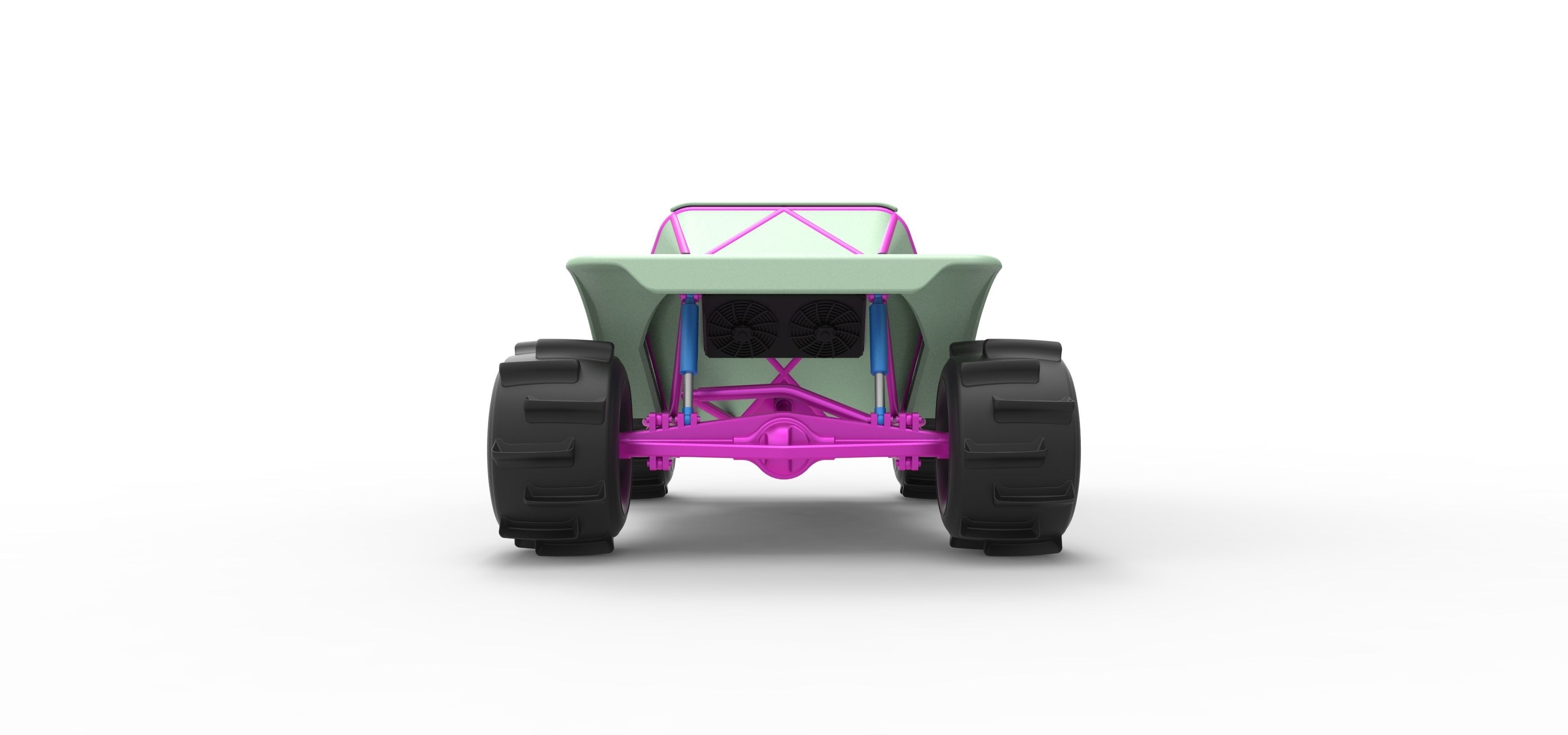 Formula Off Road Version 2 Scale 1 to 25 3D print model_16