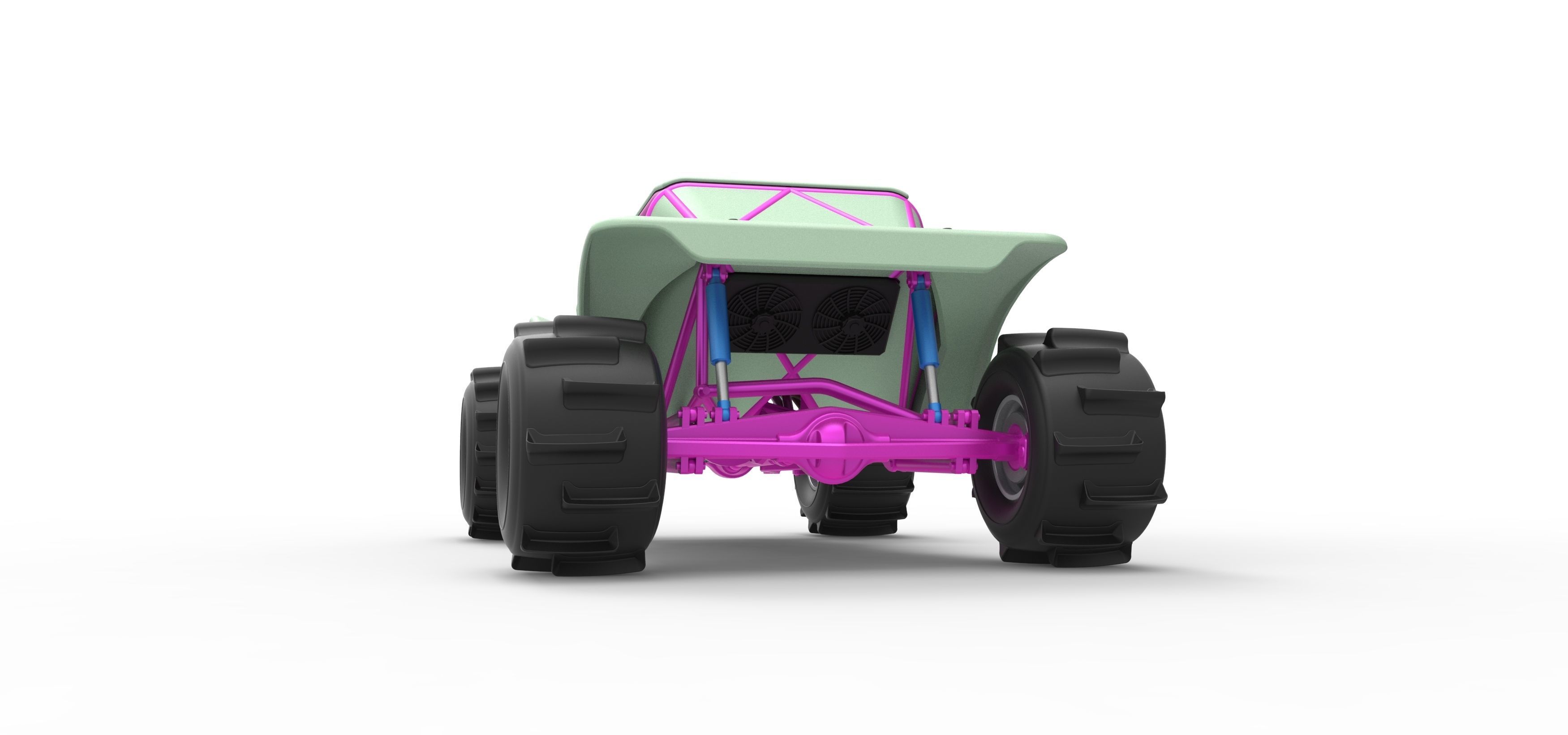 Formula Off Road Version 2 Scale 1 to 25 3D print model_15