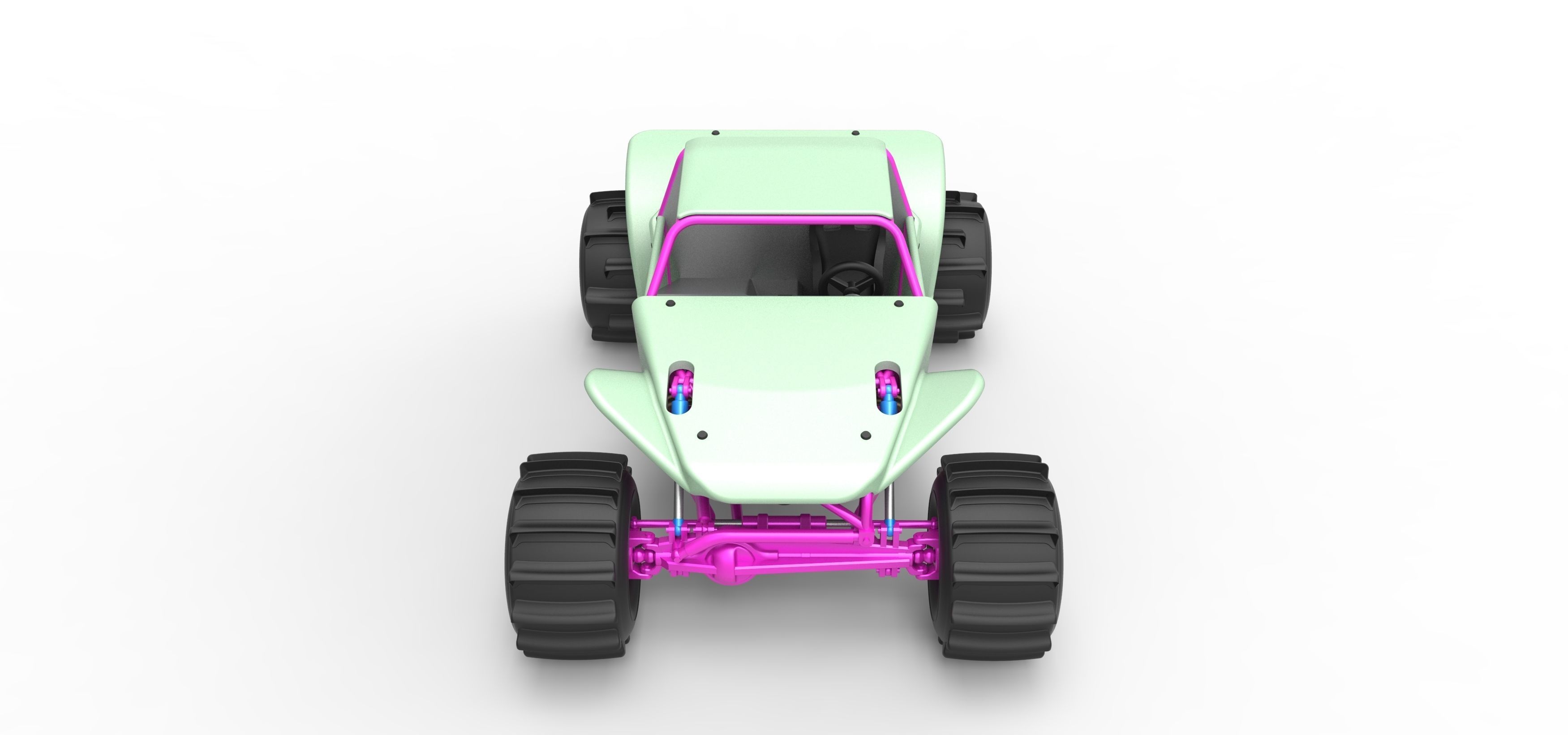 Formula Off Road Version 2 Scale 1 to 25 3D print model_8