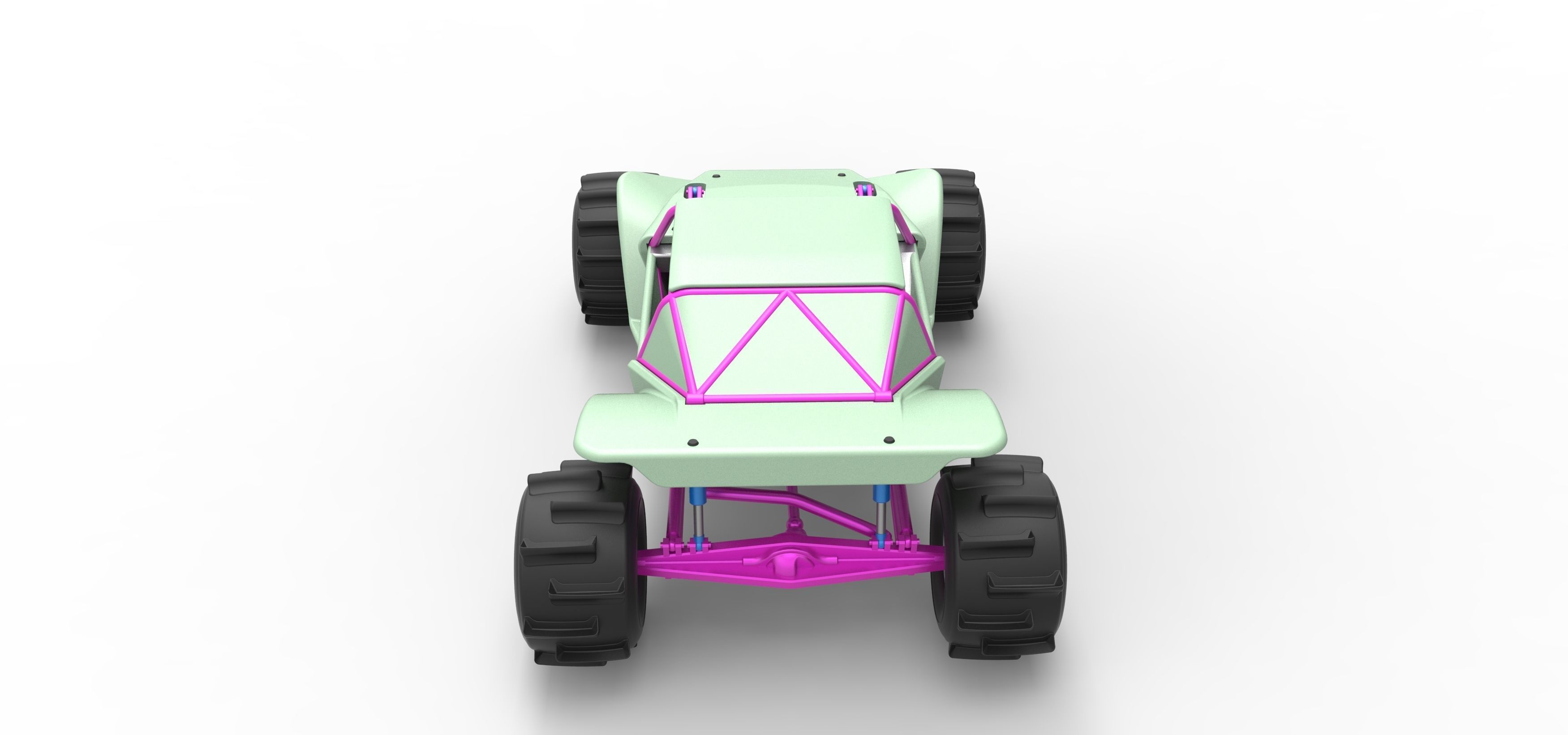 Formula Off Road Version 2 Scale 1 to 25 3D print model_17