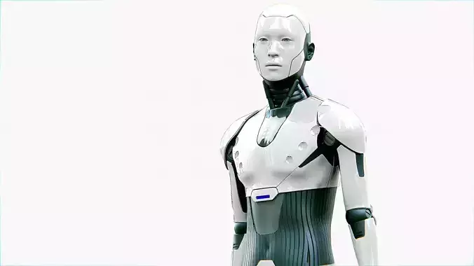 ANDROID MORPHEOUS B  RIGGED 3D model