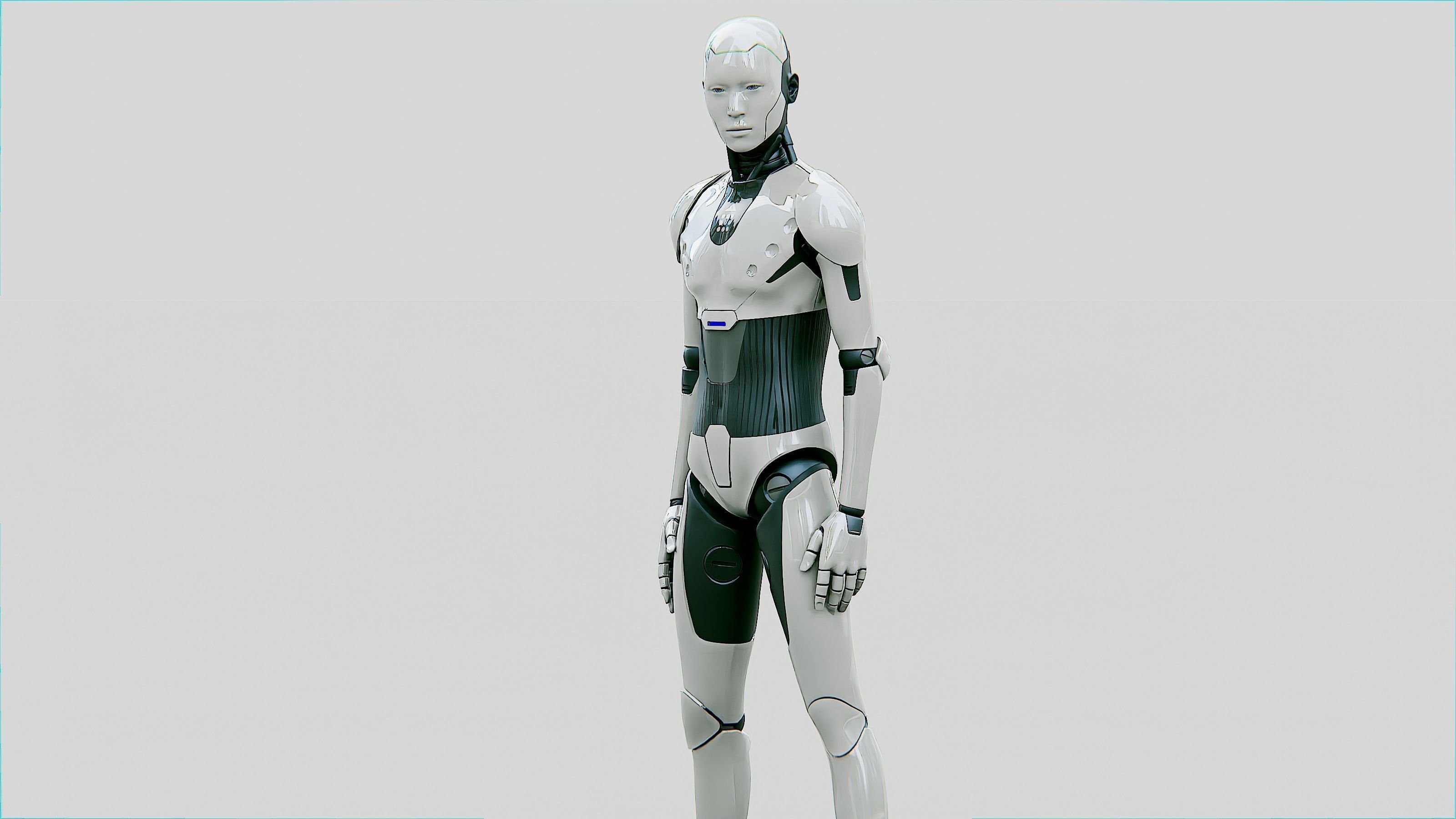 ANDROID MORPHEOUS B  RIGGED 3D model_2