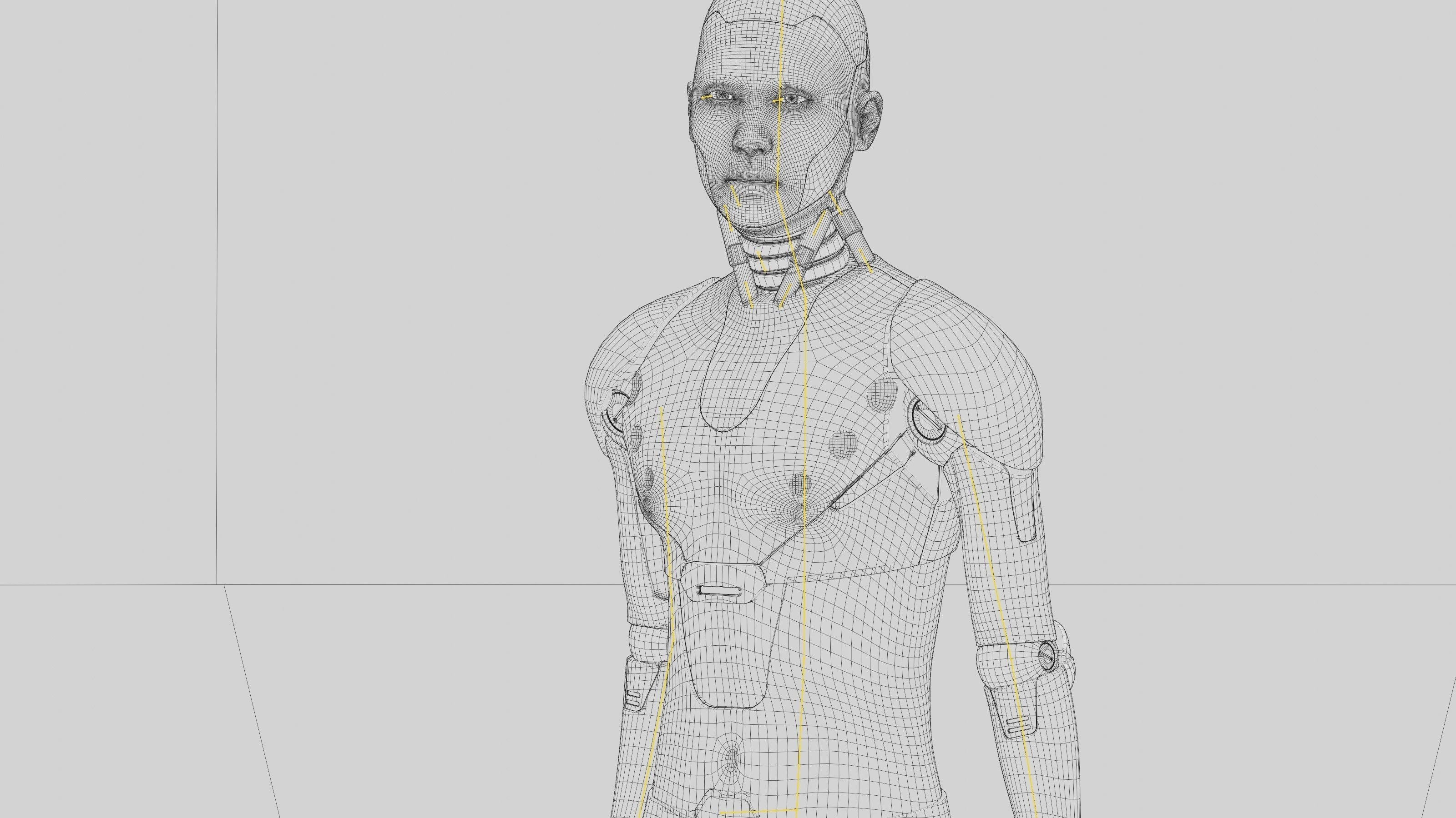 ANDROID MORPHEOUS B  RIGGED 3D model_41