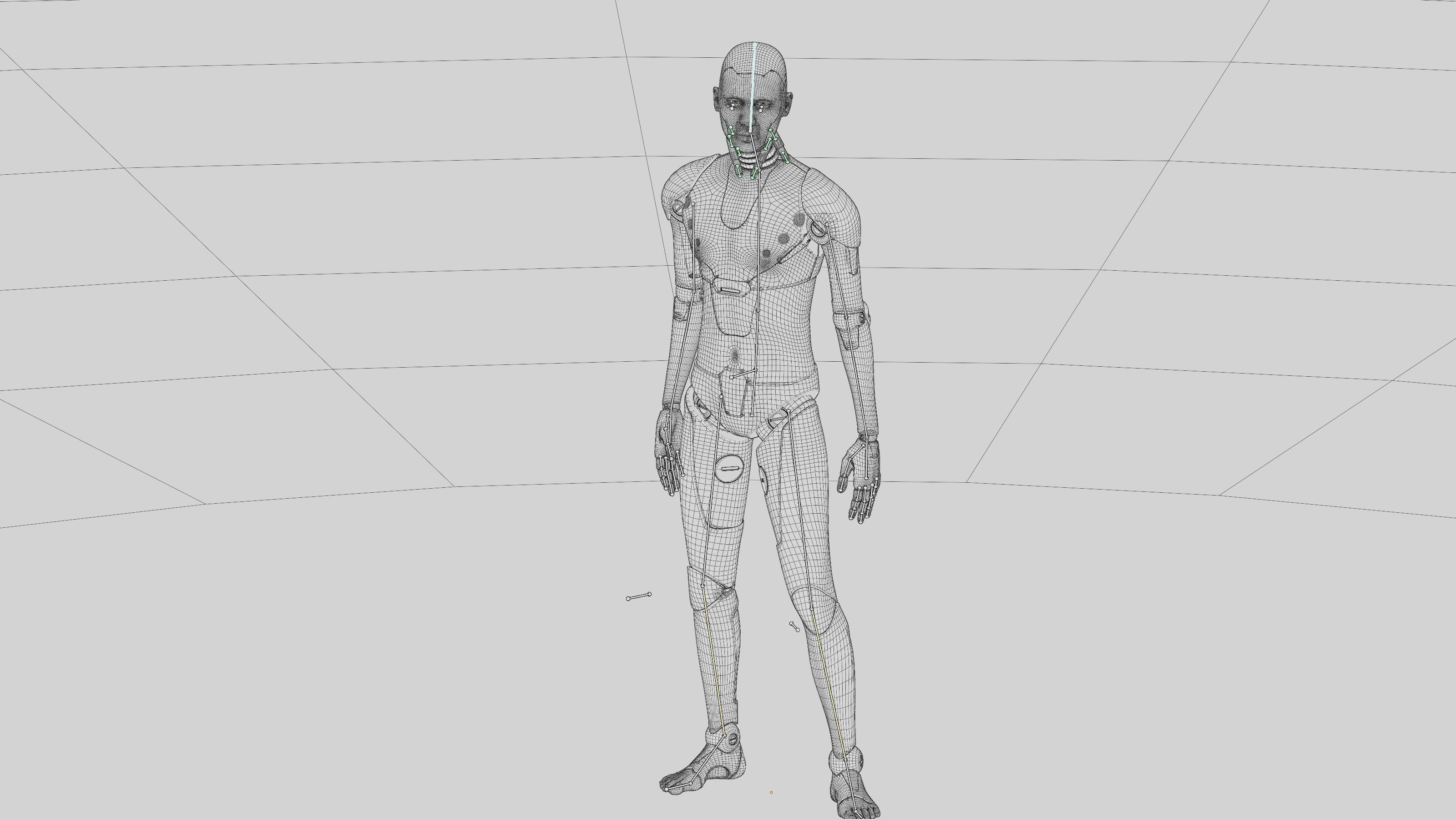ANDROID MORPHEOUS B  RIGGED 3D model_39