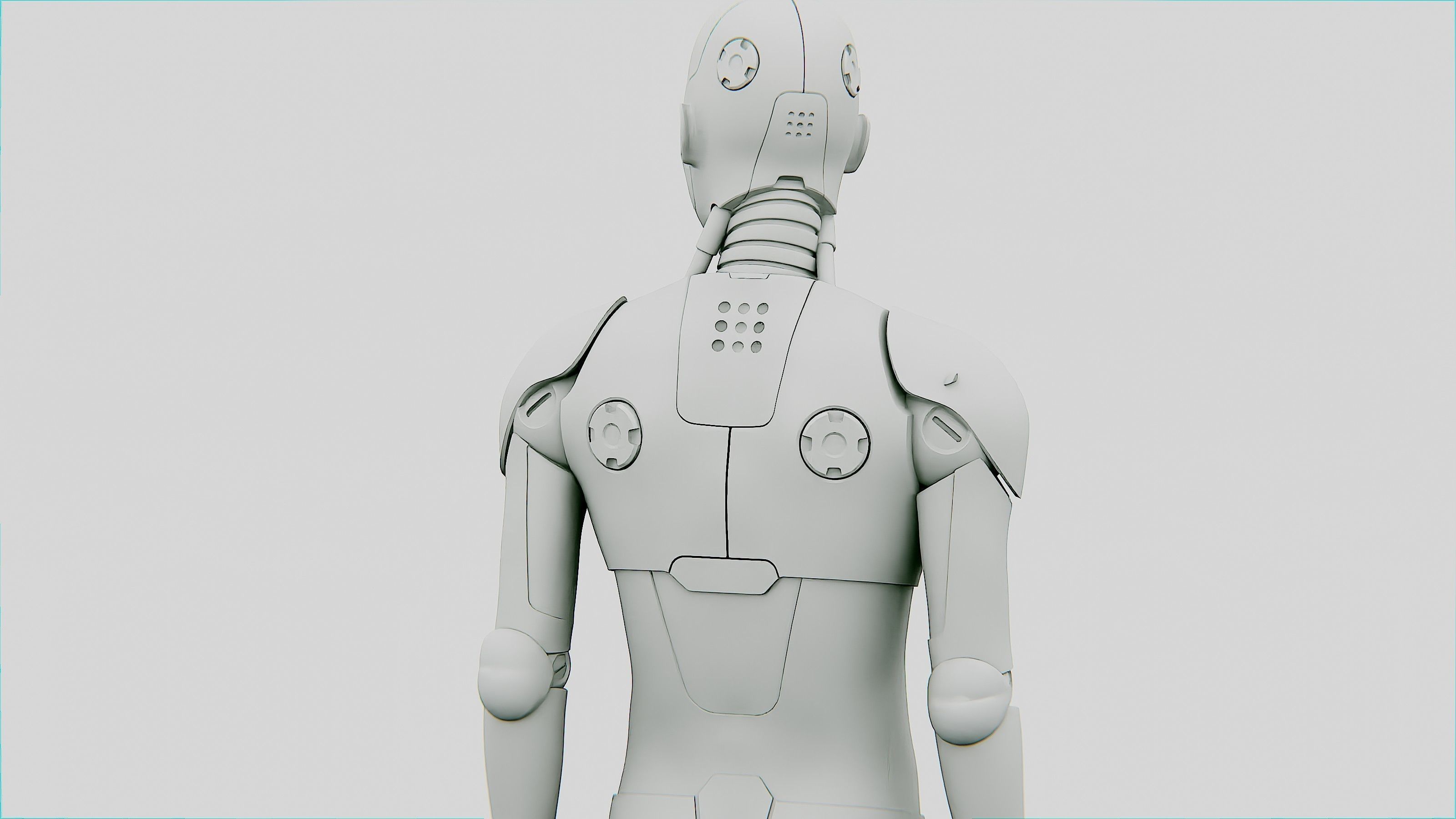 ANDROID MORPHEOUS B  RIGGED 3D model_33