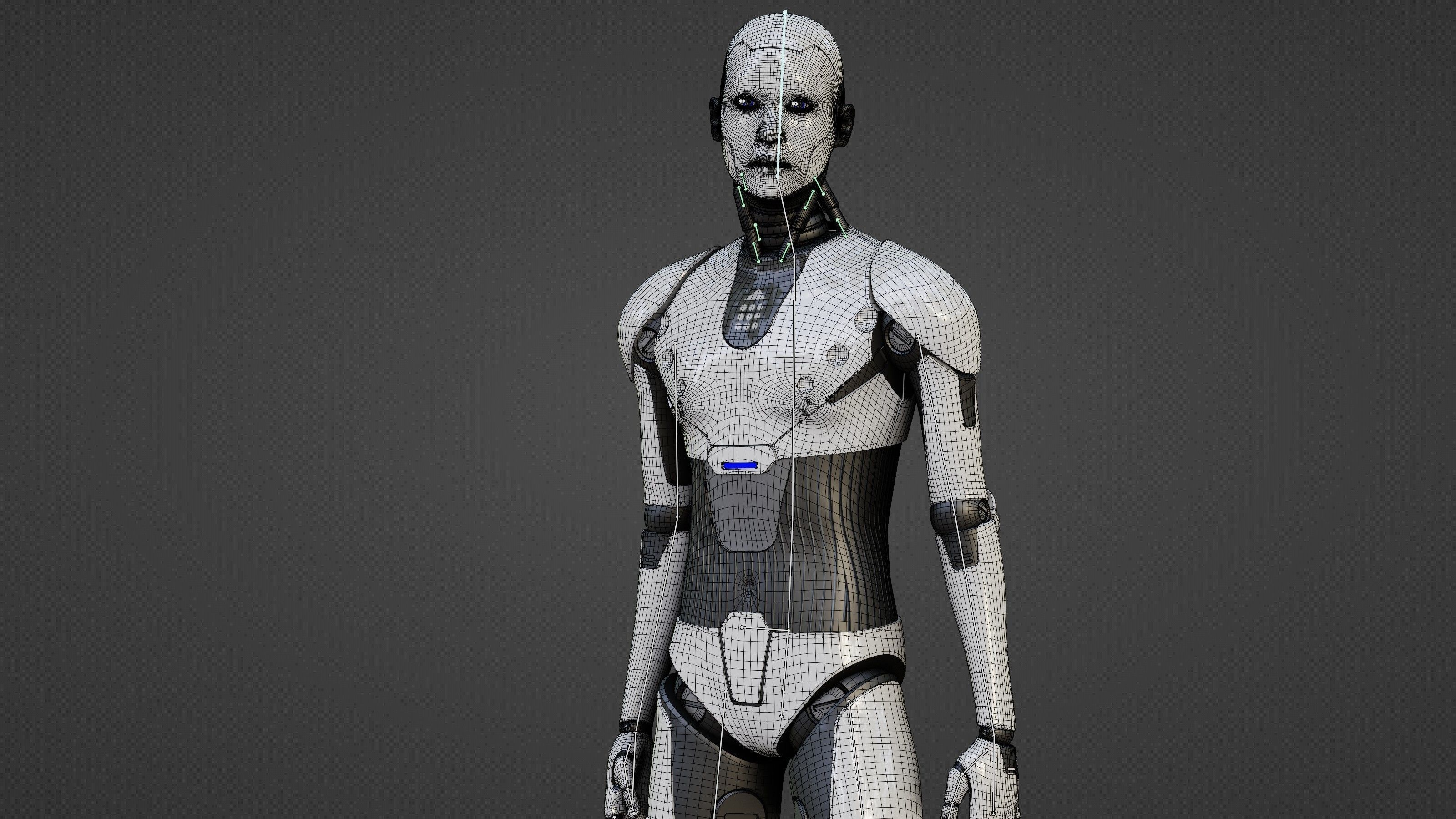 ANDROID MORPHEOUS B  RIGGED 3D model_36