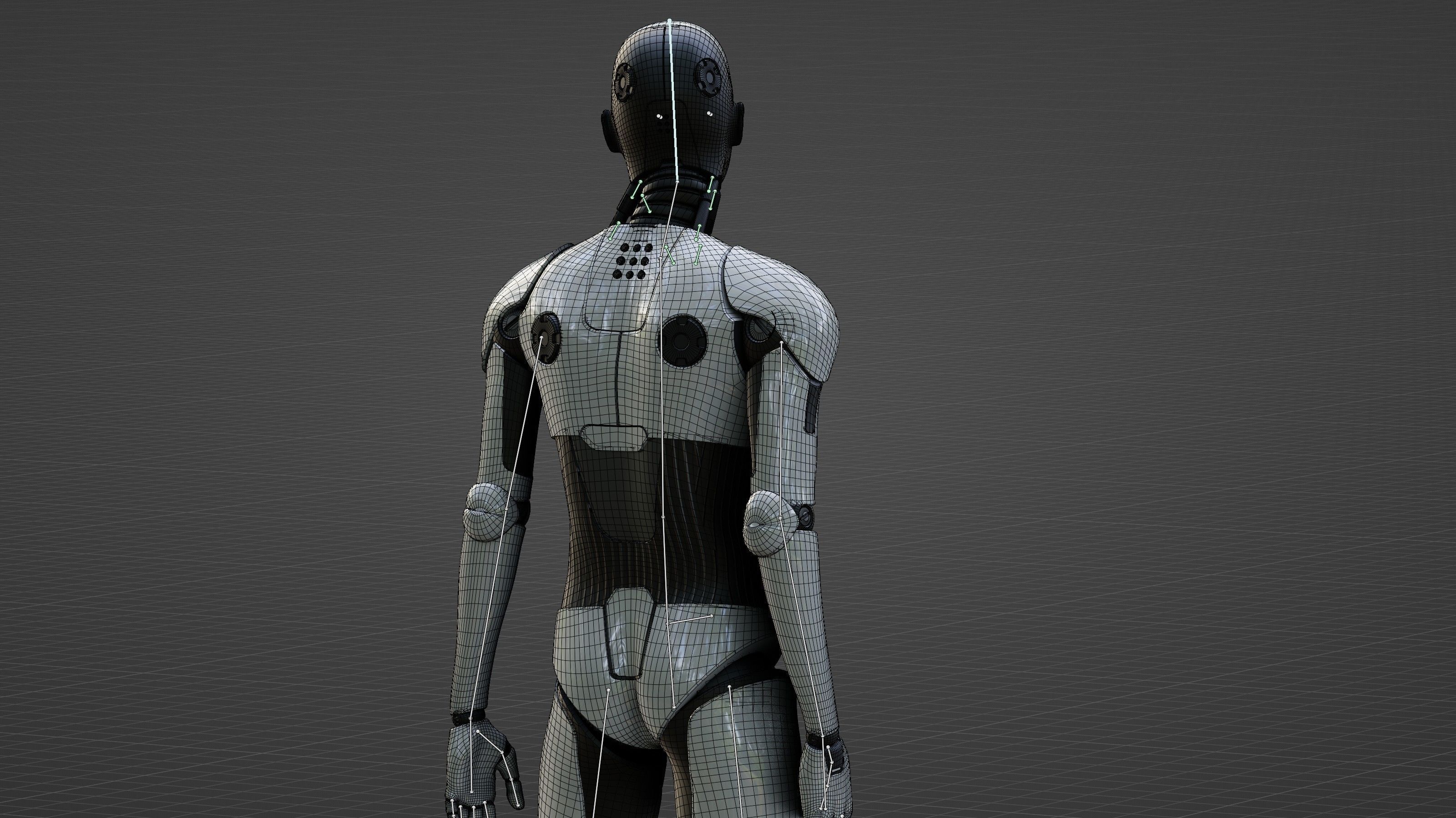 ANDROID MORPHEOUS B  RIGGED 3D model_37