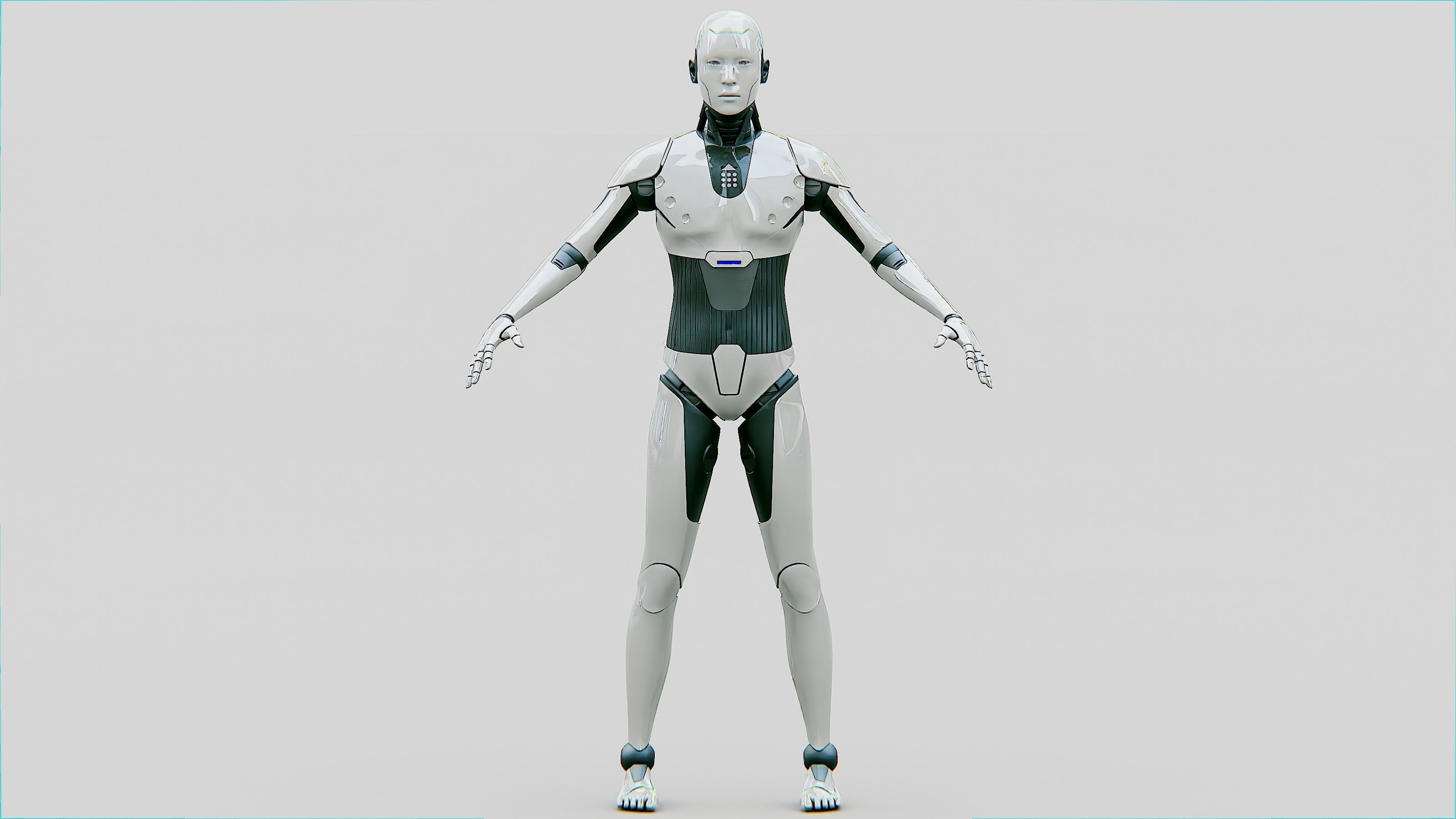 ANDROID MORPHEOUS B  RIGGED 3D model_29