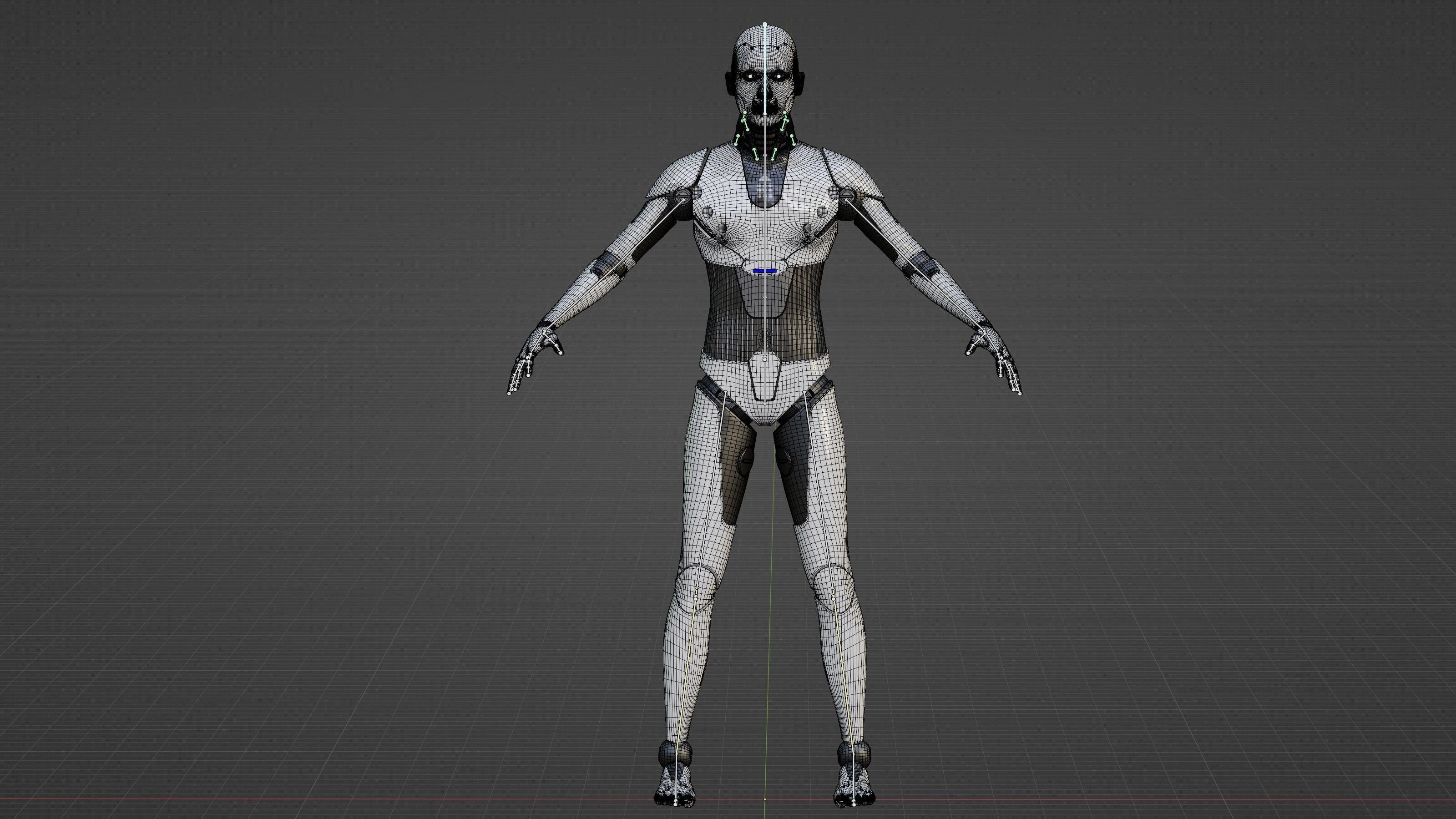 ANDROID MORPHEOUS B  RIGGED 3D model_38