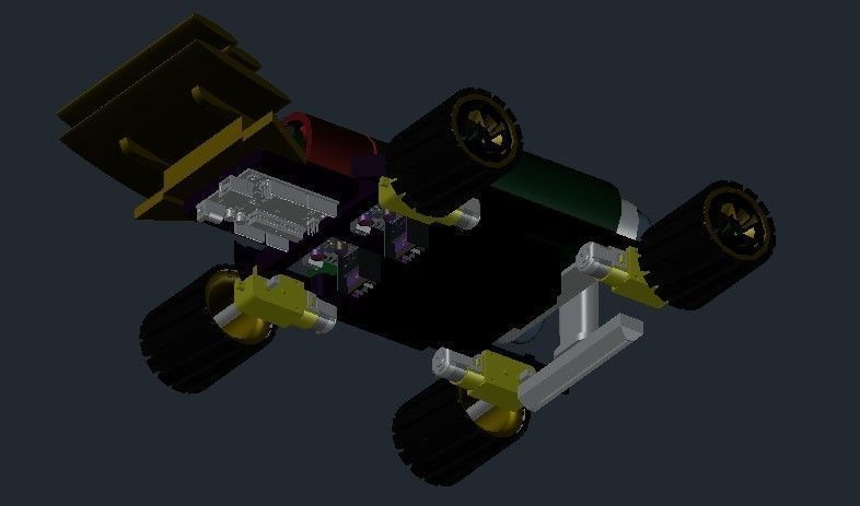 Vacuum Cleaner Toy Car 3D print model_5