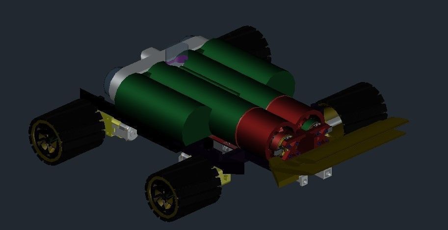 Vacuum Cleaner Toy Car 3D print model_4