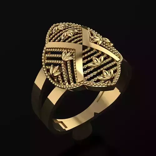 RING SIZE 18 NEW MODEL -GOLD PARK