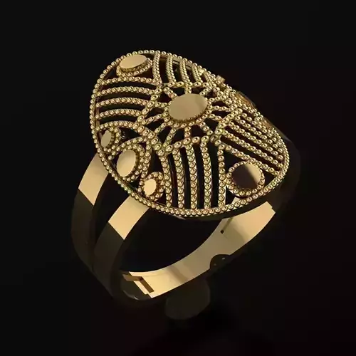 RING SIZE 18 NEW MODEL -GOLD PARK