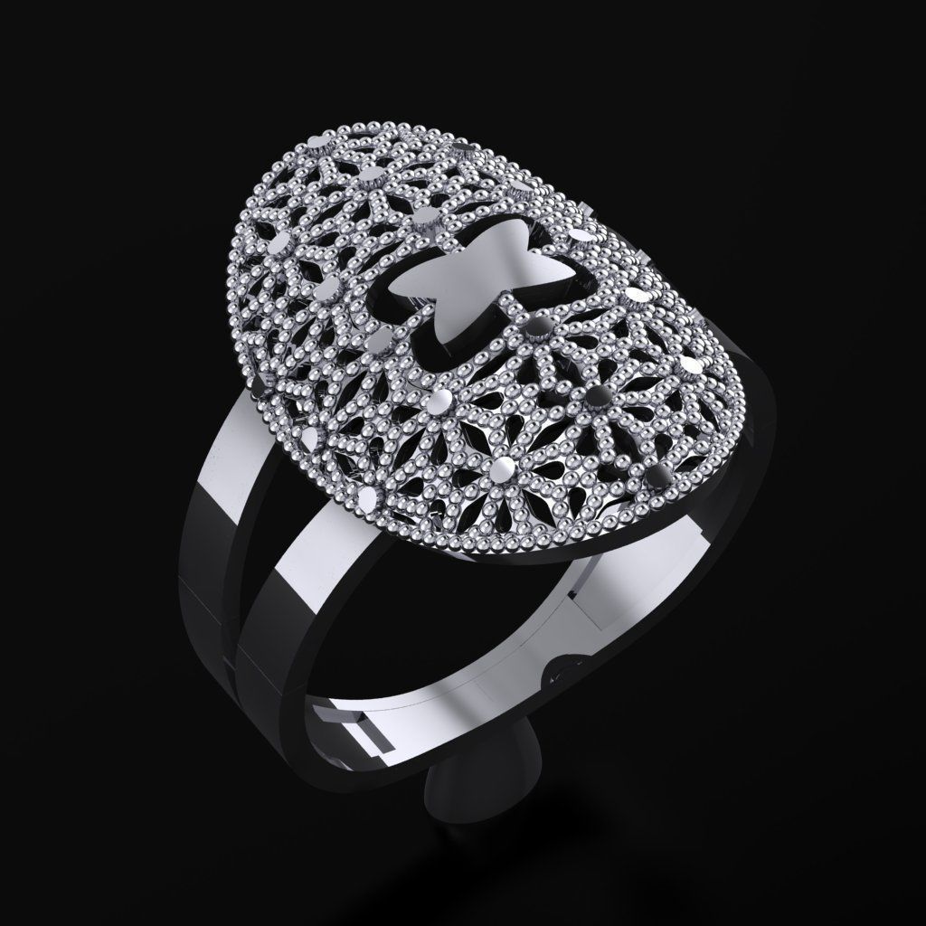 RING SIZE 18 NEW MODEL -GOLD PARK 3D print model_2