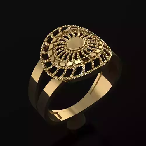 RING SIZE 18 NEW MODEL -GOLD PARK