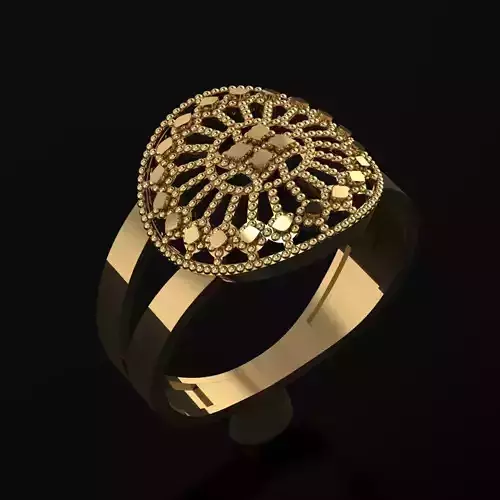 RING SIZE 18 NEW MODEL -GOLD PARK