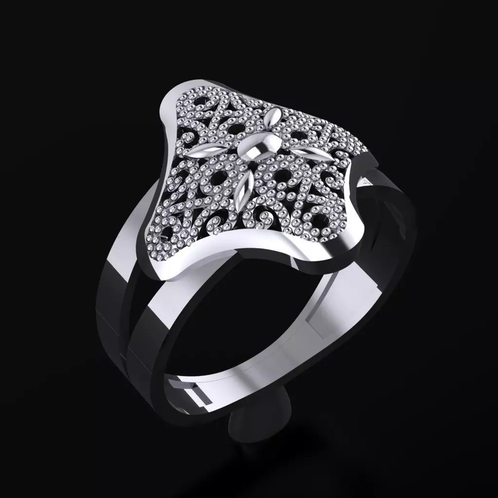 RING SIZE 18 NEW MODEL -GOLD PARK 3D print model