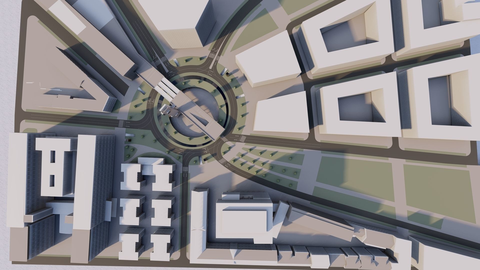 city- urban 3D model_2