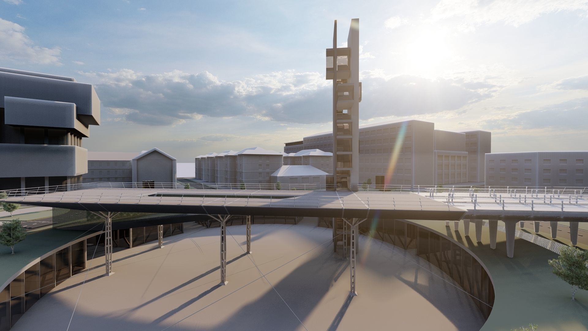 city- urban 3D model_4