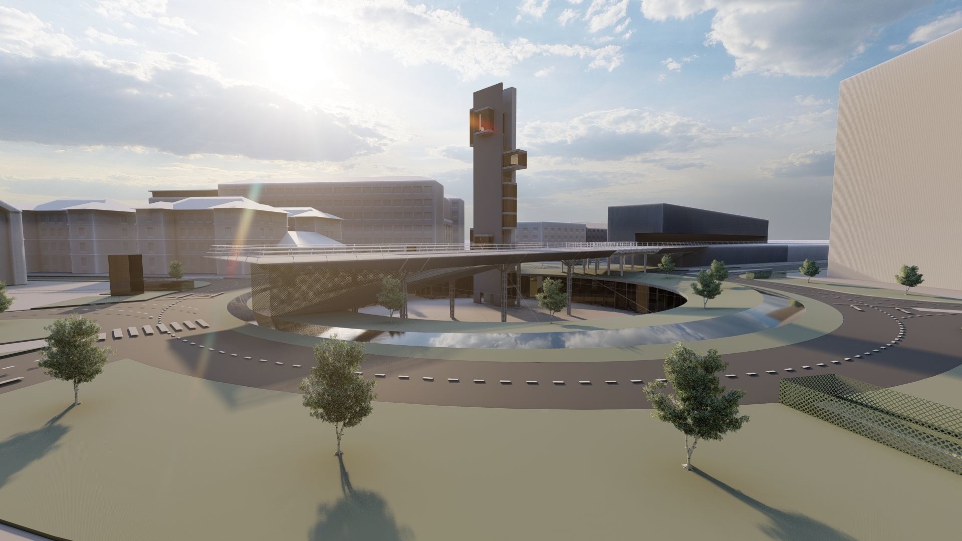 city- urban 3D model_9