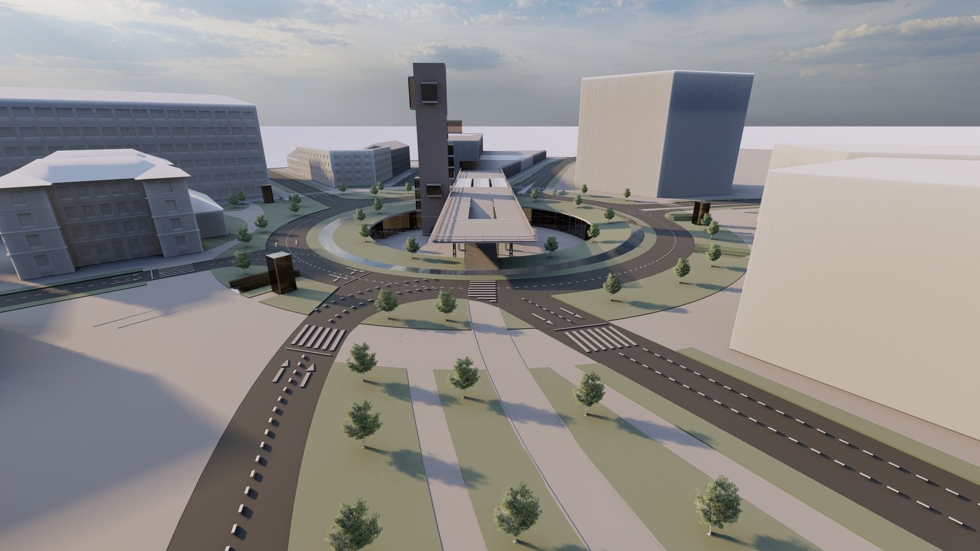 city- urban 3D model_7